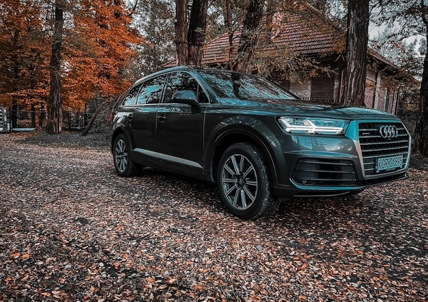 Audi Q7 cena 159000 przebieg: 62037, rok produkcji 2019 z Gorlice małe 562